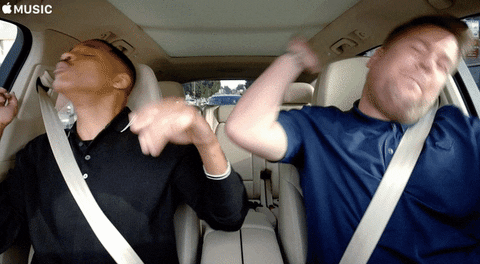 Rocking Out Will Smith GIF by Carpool Karaoke: The Series on Apple Music - Find & Share on GIPHY