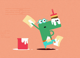 happy painting GIF by Hey Duggee
