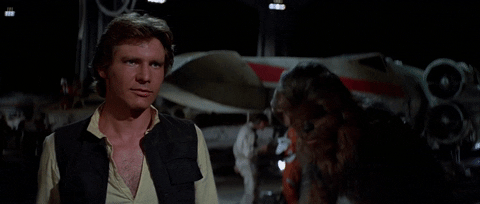star wars may the force be with you GIF by Top 100 Movie Quotes of All Time