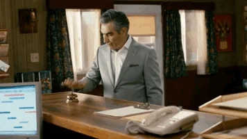 season 1 hotel GIF by Schitt's Creek