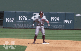 baseball bulldogs GIF by Mississippi State Athletics