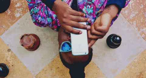 Phone Scrolling GIF by Wale - Find & Share on GIPHY