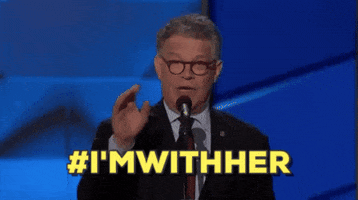 im with her al franken GIF by Election 2016