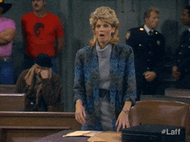 scared night court GIF by Laff