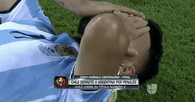 Copa America Centenario Facepalm GIF by Univision Deportes