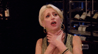 choking real housewives of new york city GIF