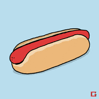 hot dog GIF by Jared D. Weiss