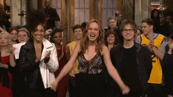 brie larson yes GIF by Saturday Night Live