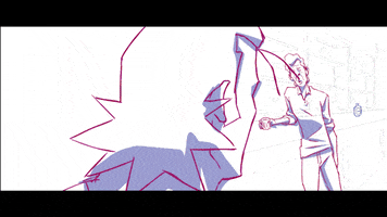 powerhouse animation 2d kungfu traditional animation GIF