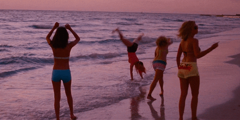 Beach Day Summer GIF by Spring Breakers - Find & Share on GIPHY