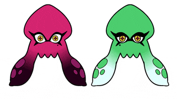 angelmmcbride splatoon squid sisters GIF