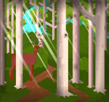 forest trees GIF by Doctor Popular