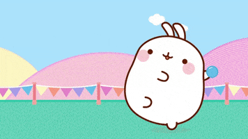 miss love GIF by Molang.Official