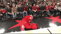 Benny The Bull Dancing GIF by NBA - Find & Share on GIPHY