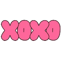 i love you xoxo Sticker by CsaK