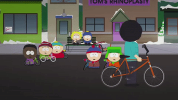 south park bicycle GIF by Electric Cyclery