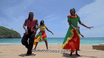 r and r happy dance GIF by Celebrity Cruises Gifs