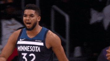 hungry karl anthony towns GIF by NBA