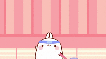 fun love GIF by Molang.Official