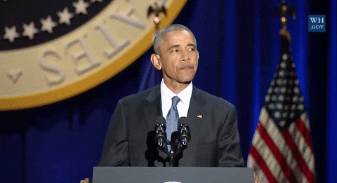 barack obama blank stare GIF by Obama