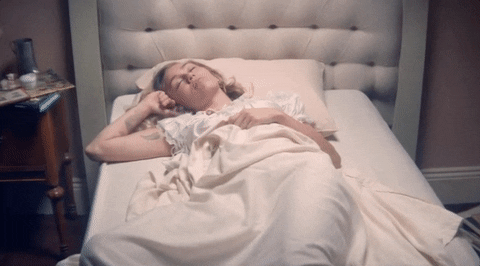 Tired Bed GIF by Miley Cyrus - Find & Share on GIPHY