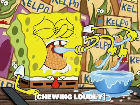 spongebob squarepants wisdom teeth gif