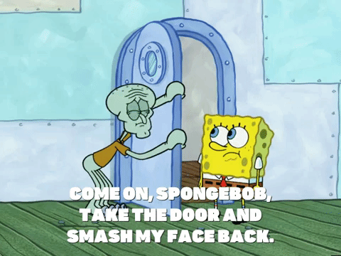 Season 5 The Two Faces Of Squidward GIF by SpongeBob ...