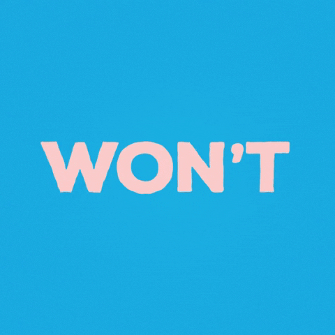 typography cant stop GIF by Feibi McIntosh