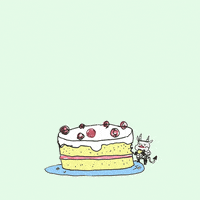 birthday cake surprise GIF by Nino Paulito