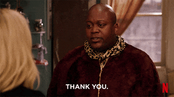 Tina Fey Thank You GIF by Unbreakable Kimmy Schmidt
