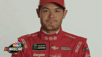 kyle larson yes GIF by NASCAR on NBC