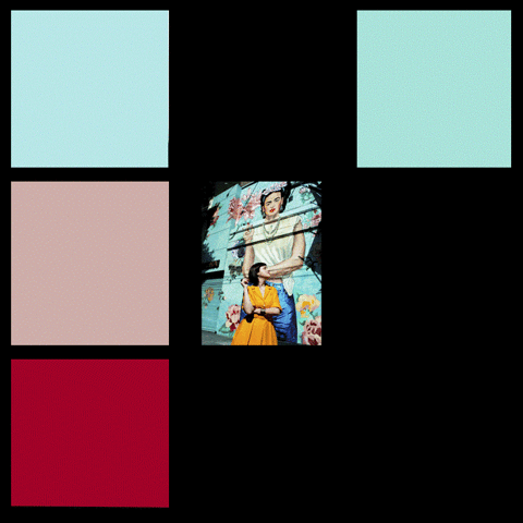 lanaranjaroja color book photo moda GIF