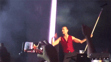 smf2 love kiss 2017 crowd GIF