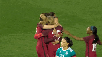 us womens soccer hug GIF by U.S. Soccer Federation