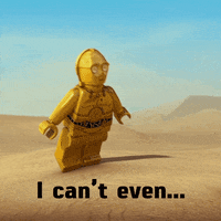 Cant Even Star Wars GIF by LEGO