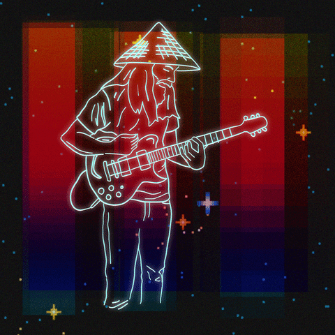 dianapietrzyk art music illustration rainbow GIF