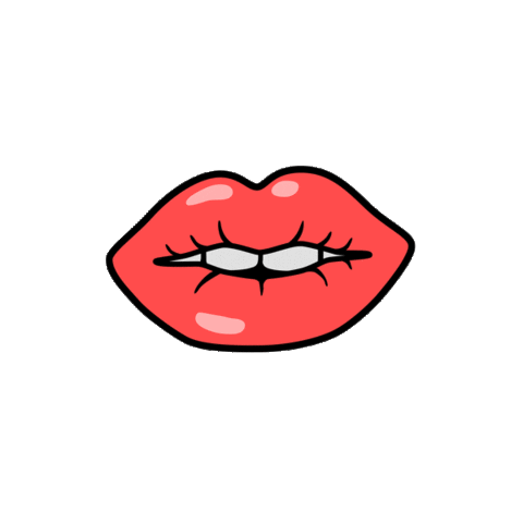 sexy lips Sticker by PICNIC STUDIO