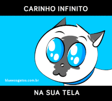 blueeosgatos love cute blue cats GIF