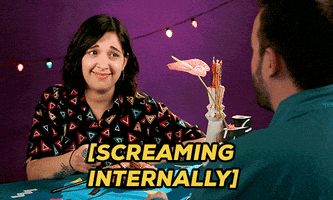 Screaming Internally First Date GIF by Originals