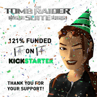 lara croft kickstarter GIF by Tomb Raider