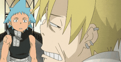 Symmetry reaction annoyed hero excalibur GIF