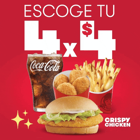 4X4 Combo GIF by Wendy's Puerto Rico