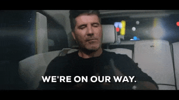 simon cowell were on our way GIF by America's Got Talent