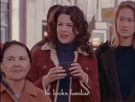 Looks Familiar Season 2 GIF by Gilmore Girls 