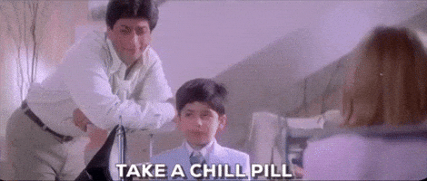 Calm Down Kabhi Khushi Kabhi Gham GIF by bypriyashah