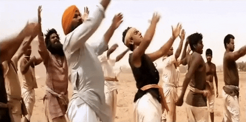 Image result for lagaan movie gif