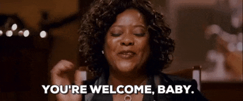 Loretta Devine Youre Welcome GIF - Find & Share on GIPHY