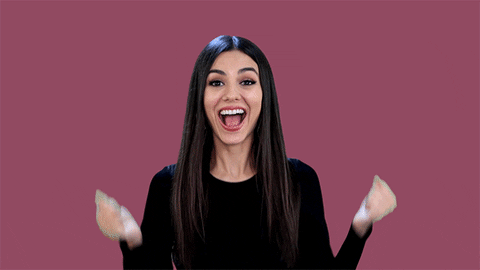 happy yippie GIF by Victoria Justice