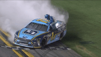 excited monster energy nascar cup series GIF by NASCAR