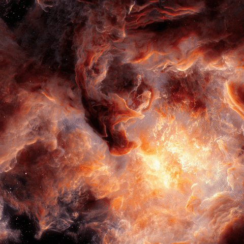 Observable Universe Space GIF by Teun van der Zalm